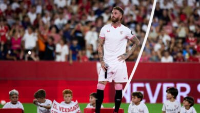 Photo of راموس خلال تقديمه في إشبيلية: حققت حلمي بالعودة إلى بيتي