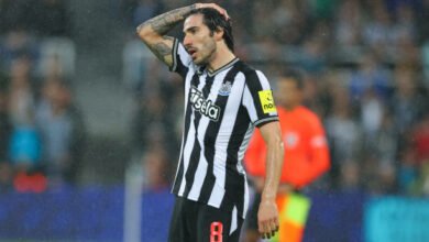 Photo of ايقاف لاعب نيوكاسل الايطالي ساندرو تونالي 10 أشهر بسبب المراهنات
