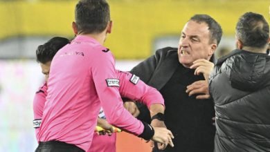 Photo of إيقاف رئيس أنقرة جوجو المستقيل مدى الحياة بعد اعتدائه على أحد الحكام