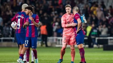 Photo of تير شتيجن ورافينيا ضمن قائمة برشلونة لمباراة غرناطة
