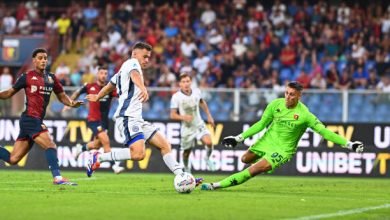 Photo of إنتر ميلان يتعثر بالتعادل أمام جنوى في افتتاح الدوري الإيطالي
