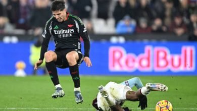 Photo of أرسنال يرتقي لوصافة الدوري الإنجليزي الممتاز بعد خماسية في شباك ويستهام يونايتد