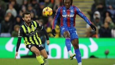 Photo of مانشستر سيتي يتعثر مجددا بتعادل صعب أمام كريستال بالاس في الدوري الإنجليزي