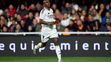 Photo of إيقاف فينيسيوس جونيور نجم ريال مدريد مباراتين في الدوري الإسباني