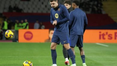 Photo of أندرياس كريستنسن يغيب عن برشلونة ثلاثة أسابيع بسبب إصابة عضلية