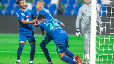 Photo of بن دبكة هداف في فوز الفتح على ضمك بالدوري السعودي
