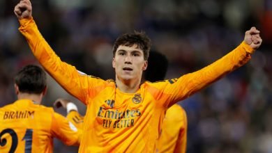 Photo of هدف الشاب جارسيا يمنح ريال مدريد تأهلا بشق الأنفس على ليجانيس في كأس الملك